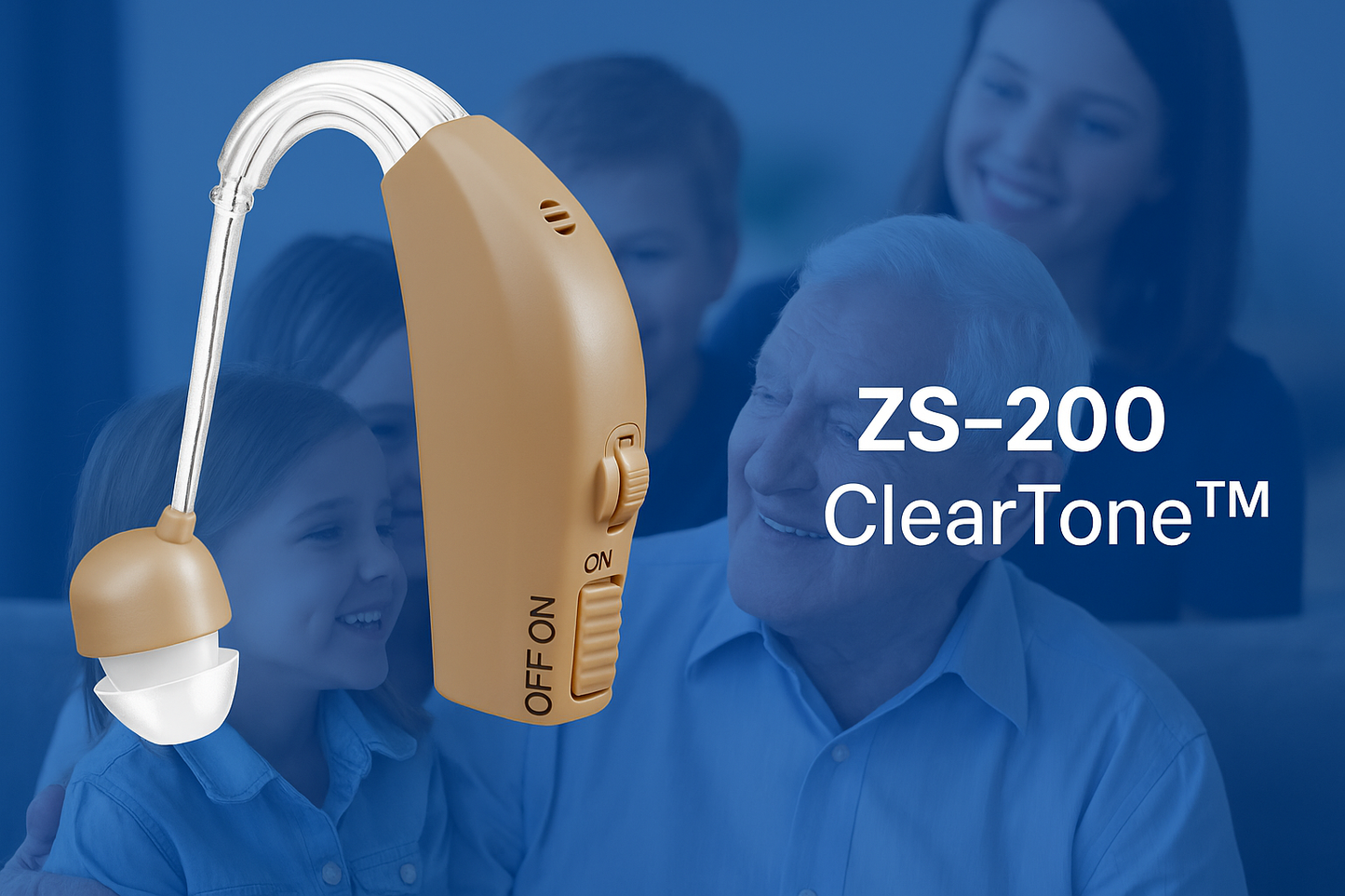 Wzmacniacz Słuchu ZS-200 ClearTone™
